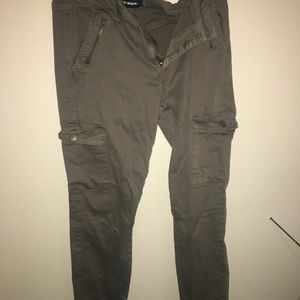 Green cargo pants
